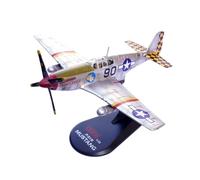 Colcolo Avion de Chasse P-51B à l'échelle 1:72 - Ornement décoratif - Cadeau pour Enfants - Jouet Avion - Idéal pour la cheminée ou Une étagère.