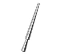 Colcolo Baguier en Aluminium, Portable, pour réparer Les bagues déformées, pour Femmes et Hommes, Robuste et Pratique, Mesure de la Taille des Bijoux, États-Unis Royaume-uni