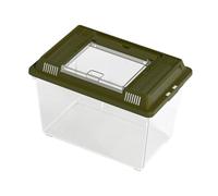 Colcolo Baignoire pour Tortues, boîte d'élevage de Reptiles, boîte d'élevage d'amphibiens, conteneur de logement pour Animaux de Compagnie, réservoir, Vert