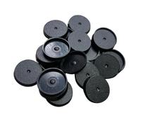 Colcolo Bases de figurines de jeu rondes de 2,5 cm, pour collection, jeux de table, présentation de figurines, wargames, loisirs créatifs, 20 Pièces