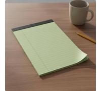 Colcolo Bloc-notes Pages Lignées Détachables avec Marge Dos Cartonné Stable Papier 80g à Surface pour Écrire sans Bavure et Transfert d'Encre Adapté à la ureau Déplacements, Violet, A5