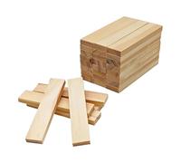 Colcolo Blocs de construction en bois pour loisirs créatifs, jouets de construction à faire soi-même, pratiques pour développer la motricité fine et les, 30 Pièces