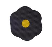 Colcolo Board de grattage de Chat, Plate-Forme de grattage de Fleurs, Protecteur de Meubles de ménage, Coussin à gratter monté sur Le, Noir