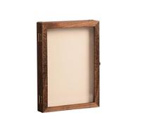 Colcolo Boîte à Spécime en Bois Élégante | Traparente, Boîte D'entomologie Intérieur Rembrré, Simple, Vitrine à Iectes, pr Bureau, Entomologistes, 31x22x4.5cm