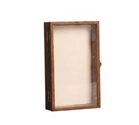 Colcolo Boîte à Spécime en Bois Élégante | Traparente, Boîte D'entomologie Intérieur Rembrré, Simple, Vitrine à Iectes, pr Bureau, Entomologistes, 25x15x4.5cm