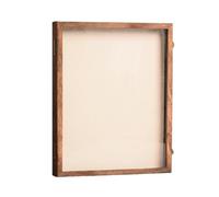 Colcolo Boîte à Spécime en Bois Élégante | Traparente, Boîte D'entomologie Intérieur Rembrré, Simple, Vitrine à Iectes, pr Bureau, Entomologistes, 45x32x6cm