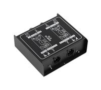Colcolo Boîte audio passive à directe avec atténuateur pour guitare, unité de direct haute impédance pour enregistrements en studio, Double