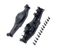Colcolo Boîtier d'essieu en alliage d'aluminium 1/12, pièces de rechange RC RC, accessoires faciles à installer, coque d'essieu pour voiture sur, Devant Noir