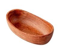 Colcolo Bol à pâte en bois, porte-bougie, plateau multifonctionnel, décoration de cuisine, maison, salle de bain, salle à manger, table, bol décoratif, Bois de Rose