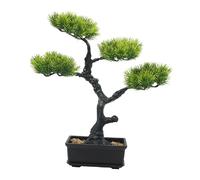 Colcolo Bonsaï artificiel en pin, décoration d'intérieur, design chinois décoratif, verdure, fausses plantes en pot pour banquet d'intérieur