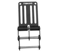 Colcolo Boucle à détachement rapide pour ceinture porte-outils, sac banane en alliage d'aluminium haute résistance, multifonctionnelle, pour chantier, Noir