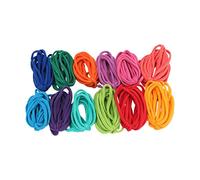 Colcolo Boucles de métier à tisser Boucles de Boucles de métier à tisser Recharges Plusieurs couleurs Métier à tisser Jouets pour enfants Adultes, 12 couleurs 192PCS