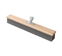 Colcolo Brosse à récurer multifonction sans manche, balai-brosse pour joints, pour garage, escaliers, jardin, terrasse, 50cm