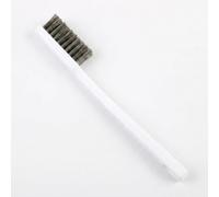 Colcolo Brosse Nettoyage Industriel Robustes avec Poils en Acier Inoxydable pour Débarrasser les Toute Impureté Adaptée aux Opérations Maintenance , Brosse à tête en fil d'acier inoxydable, 50 pièces