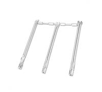 Colcolo Brûleur de Barbecue à Assemblage Trois Tubes Acier Inox Réglage Linéaire Diffuseur de Chaleur Stable Pièce de Rechange Compatible Série Ii 300 Adapté Jardin Terrasse