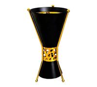 Colcolo Brûleur d'encens décoratif style vintage, cadeau moderne et luxueux, porte-encens, diffuseur arabe pour bureau, salon, spa, Noir