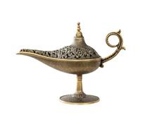 Colcolo Brûleur d'encens en alliage, accessoire de décoration pour la maison, idéal pour un spa, un anniversaire, un Halloween ou comme cadeau de vœux, L