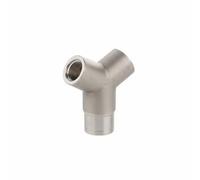 Colcolo Buse de Pulvérisation Haute Pression Buse Brumisation Embout Arrosage Gicleur Irrigation Laiton Robuste et Acier Inoxydable 316 Gouttelettes 5-35μm, Base Double Y 1/8