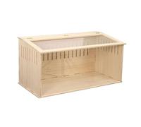 Colcolo Cage en Bois pour Hamster, boîte d'élevage de Poulets, Respirante pour Souris et Rats, nid pour Poulets, Souris, cochons d'Inde, Côtés Opaques 40cm