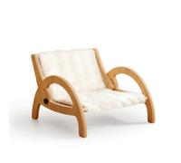 Colcolo Canapé Griffoir pour Chat Divan Lit Fauteuil Repose en Contreplaqué et Sisal avec Dossier Réglable à Côté Ouvert et, Fauteuil Inclinable Réglable en Peluche D Hiver