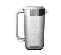 Colcolo Carafe à eau Récipient pour Réfrigérateur Pichet à Jus de Fruits Cruche à Poignée en PC avec Bec Verseur Précis Appropriée pour Contenir Du, 2.5l