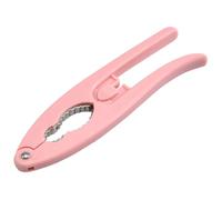 Colcolo Casse-noix, décortiqueur, pince, outil multifonction, poignée confortable avec long manche, ouvre-noix portable et réutilisable, Rose