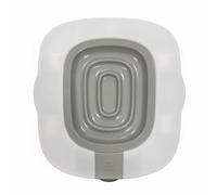 Colcolo Cat Litter Dispositif de Dressage pour Chat Anneaux Ajustables Progressifs Siège Compatible Toilettes Multiples Dites Adieu aux Bacs à Litière Adapté, Gris, Bac À Litière