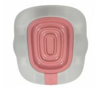 Colcolo Cat Litter Dispositif de Dressage pour Chat Anneaux Ajustables Progressifs Siège Compatible Toilettes Multiples Dites Adieu aux Bacs à Litière Adapté, Rose, Bac À Litière
