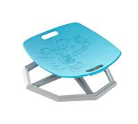Colcolo Chaise pivotante pour Enfants, Jouet sensoriel, rotative et antidérapante, supportant Une Importante, idéale pour l'entraînement à, Bleu