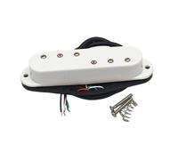 Colcolo chevalet mini humbucker pour guitare électrique, installation facile, sortie 9 kΩ, 3+3 plots réglables, pièce rechange, Blanc