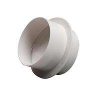 Colcolo Clapet Antiretour Ventilation Cuisine Vanne Conduit Regulateur d'Air Retenue Empêche Courants Inverses Etanche Installation en Ligne Convient A Conduits d'Extraction
