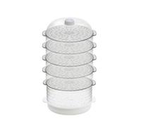 Colcolo Cloche Empilable Plateau Léger Protège-t Modulaire Poignées pr Stockage des Restes s, 1 Haut