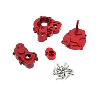 Colcolo Cloison de carter de boîte de vitesses centrale pour voiture RC 1:24 - Pièce de rechange robuste, résistante à l'usure, haute performance et, Rouge