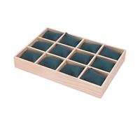 Colcolo Coffret à Bijoux pour Montres, étui de pour Montres, 12 Compartiments, Cadeaux de Saint-Valentin pour Hommes et Femmes, Support de Bracelet, Oreiller Vert