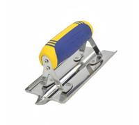 Colcolo Coinnière de Finition Lisseur de Joints Truelle d'angle Outil de Plâtrage Finition Professionnelle des Serrés Acier INOX Confort Prolongé sans Fatigue, Sharp Corner