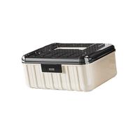 Colcolo Conteneur de rangement verrouillable avec couvercle pour jouets d'enfants, idéal pour une chambre d'enfant, une crèche, une buanderie ou un, 36.2 X 28.5 X 15.8