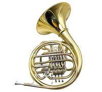 Colcolo Cor d'Harmonie Instrument de Cuivre Vent Laiton Embouchure Pavillon Système Rotatif Métal Corps Enveloppé Finition Polie Réponse Régulière Sonorité