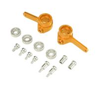 Colcolo Coupelle de direction avant RC, échelle 1:28, alliage d'aluminium, composant polyvalent, pièces de rechange modifiées pour K989 284131 284161, or