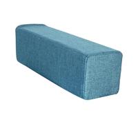 Colcolo Coussin repose-bras pour canapé, coussin repose-bras latéral, d'accoudoir de qualité supérieure, résistant à l'usure, mousse haute densité, Bleu