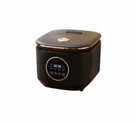 Colcolo Cuiseur à Riz Électrique Cuiseur Riz Multicuiseur Marmite Vapeur Compacte avec Minuterie Réglable Cuisson Régulière Pot Antiadhésif sans Aluminium, Noir Mat, Bouton