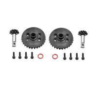 Colcolo Différentiel de voiture télécommandée 1:10, accessoires de véhicule télécommandé, entretien, remplacement direct, pièces de rechange, pignon à anneau, 2 Différentiels