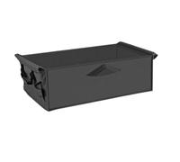 Colcolo Doublure Chariot Réutilisable à Structure Renforcée avec Compartiments Latéraux pour Les Petits Objets Accessibles Adaptée aux Sorties en Famille, Noir, Style to 9