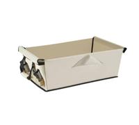 Colcolo Doublure Chariot Réutilisable à Structure Renforcée avec Compartiments Latéraux pour Les Petits Objets Accessibles Adaptée aux Sorties en Famille, Beige, Style to 10