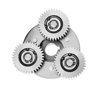 Colcolo Ensemble de Remplacement Solide pour engrenage planétaire 36T avec Embrayage 70mm, engrenage en Acier Argent