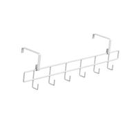 Colcolo Étendoir à linge pour radiateur, facile à installer, polyvalent et pratique, avec 6 crochets pour la buanderie, Blanc