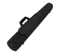 Colcolo Étui Clarinette Étui Rigide Boîtier Sac Bretelle Rangement en Similicuir Résistant avec Zip Noir et Poignée Arrondie Adapté aux Cours Orchestre Déplacements, Noir, Noir