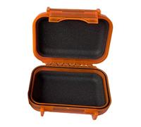 Colcolo Étui de Rangement pour écouteurs Antichoc Multi-Usage avec Serrure pour Valise, pour Lieu de Travail, Maison, extérieur, électricien, Garage, Orange