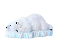 Colcolo Figurine d' flottante pour bassin, décoration d'aquarium ou de jardin, objet de collection. Statuette d'animal décorative à