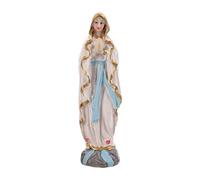 Colcolo Figurine de Dieu religieux, statue de bureau, ornement, décoration, ornement compact, sculpture miniature pour cadeaux de fête, Thanksgiving, Marie