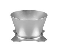 Colcolo Filtre Café Conique Verseur Manuel Dripper Artisanal Cône Infuseur Entonnoir Support Structure Évasée Ouverture Large Aluminium Alliage Léger Posé sur, Argent